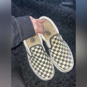 Size 3 Checker Vans